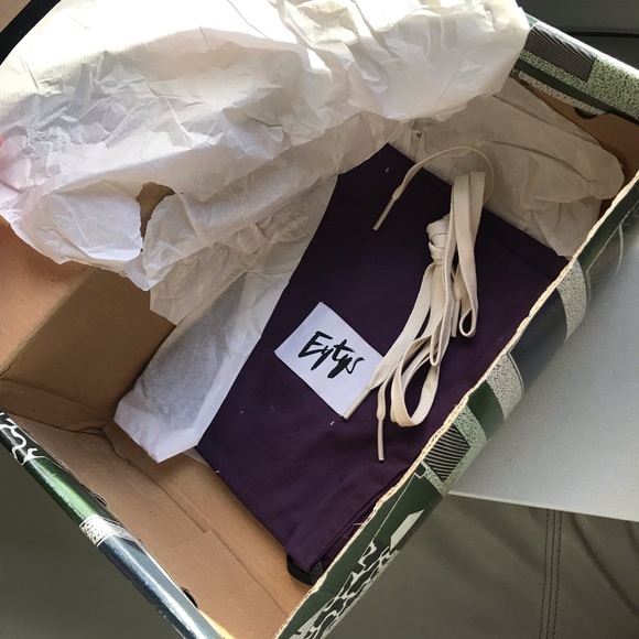 EYTYS Mother Canvas Sneakers - green, platform, unisex, minimal, cork, swedish - Picture 11 of 12